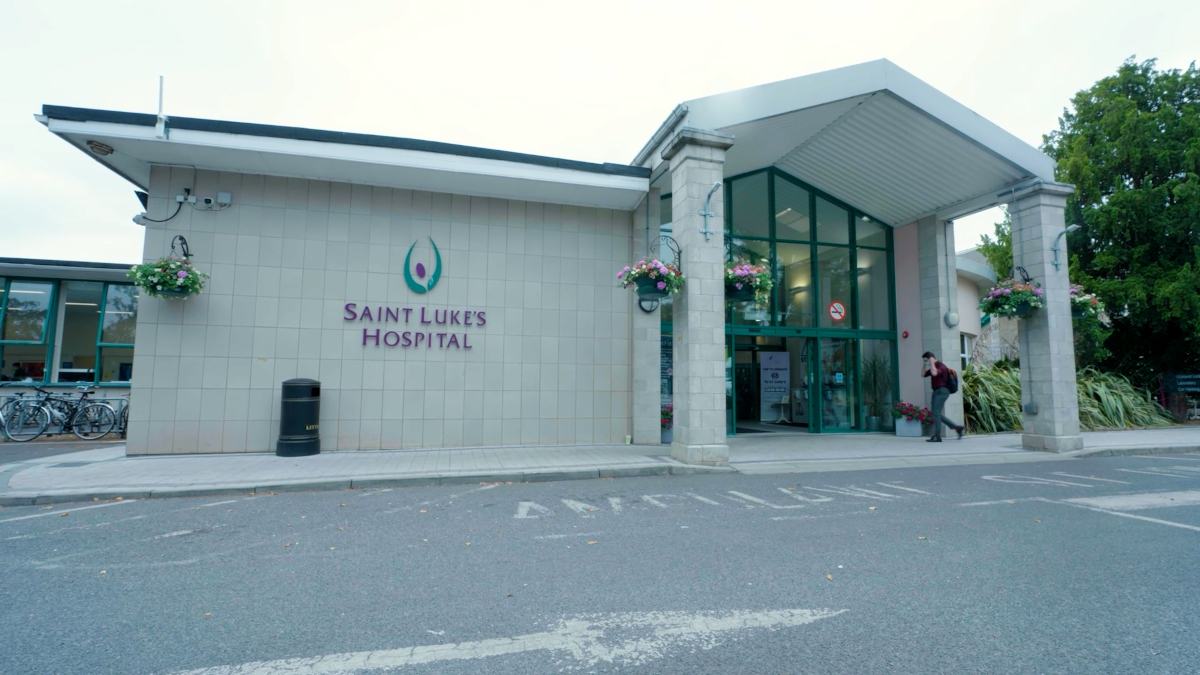 Exterior of St Luke's Hospital